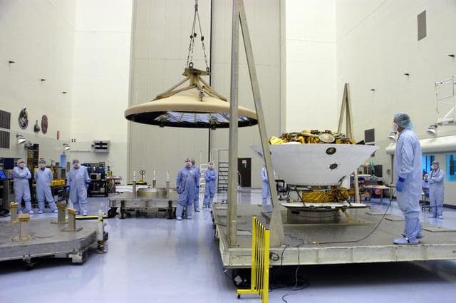 NASA image: Phoenix Mars Lander Spacecraft Processing