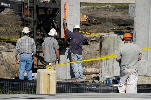 NASA image: Constructing lightning towers for the Constellation Program and 