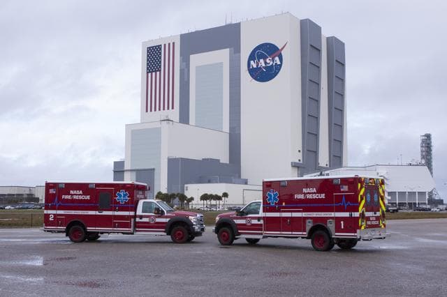 NASA image: New KSC Fire and Emergency vehicles