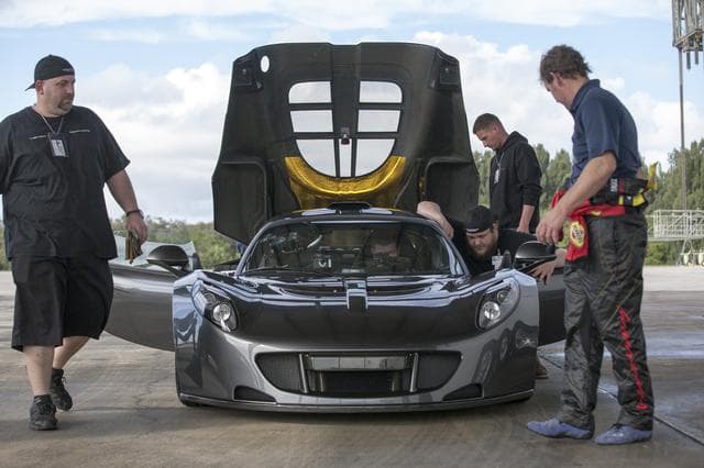 NASA image: High Speed Prototype Car Test