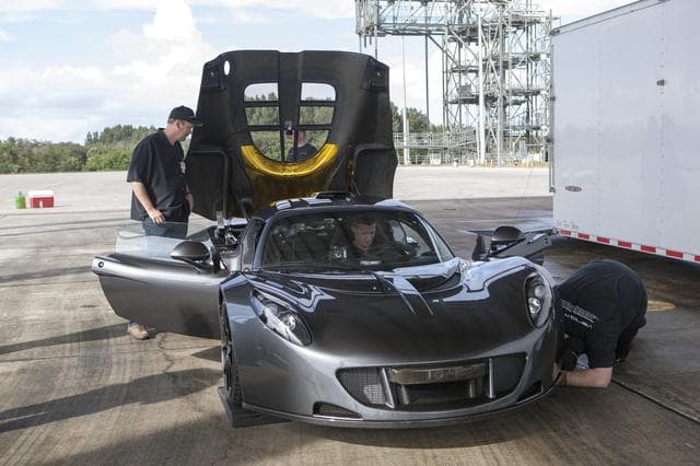 NASA image: High Speed Prototype Car Test
