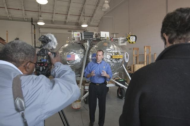 NASA image: Morpheus Media Press Event