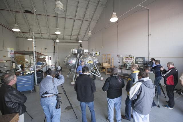 NASA image: Morpheus Media Press Event
