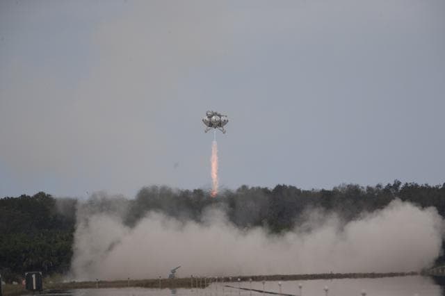 NASA image: Morpheus Campaign 1A Liftoff