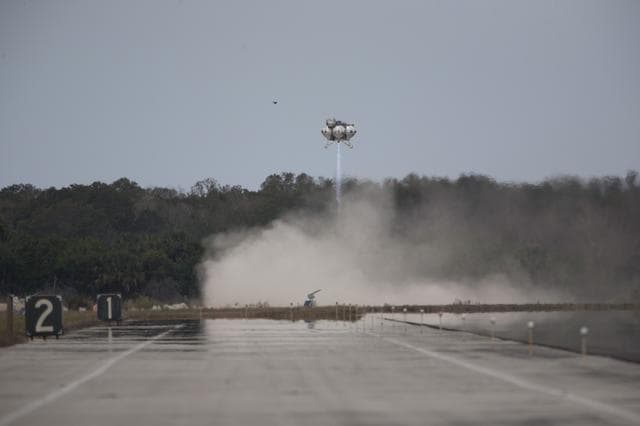 NASA image: Morpheus Campaign 1A Liftoff