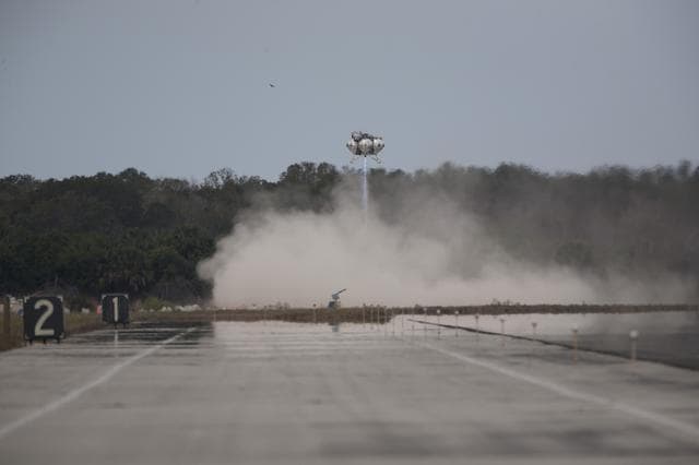NASA image: Morpheus Campaign 1A Liftoff