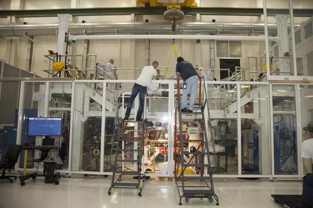 NASA image: Orion Service Module Encapsulation