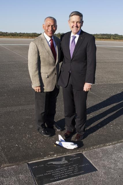 NASA image: Dreamchaser and VIP's