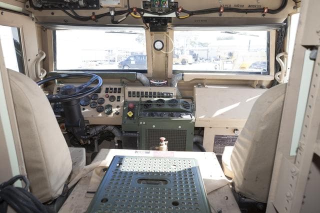 NASA image: Mine-Resistant Ambush-Protection vehicles
