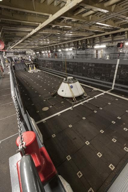 NASA image: Orion Underway Recovery Test for EFT-1