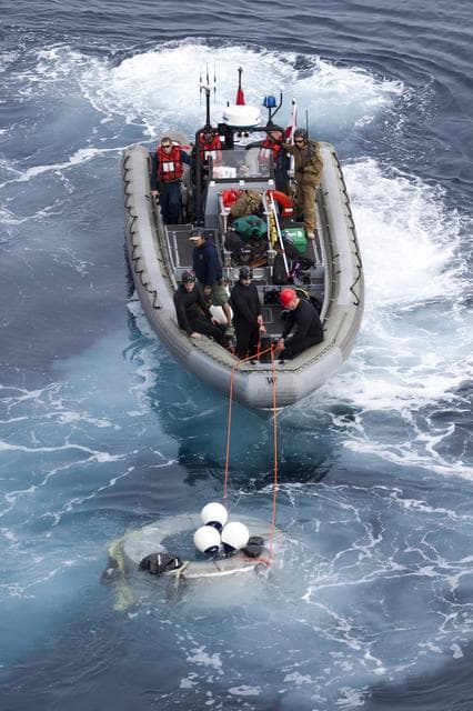 NASA image: Orion Underway Recovery Test for EFT-1