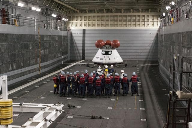 NASA image: Orion Underway Recovery Test for EFT-1