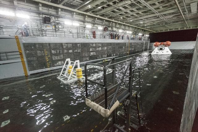 NASA image: Orion Underway Recovery Test for EFT-1