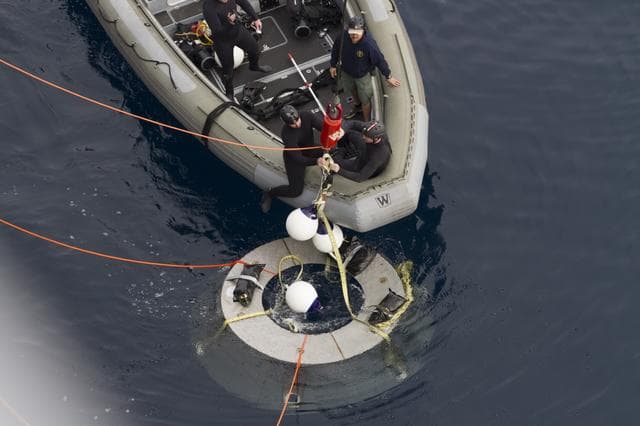 NASA image: Orion Underway Recovery Test for EFT-1
