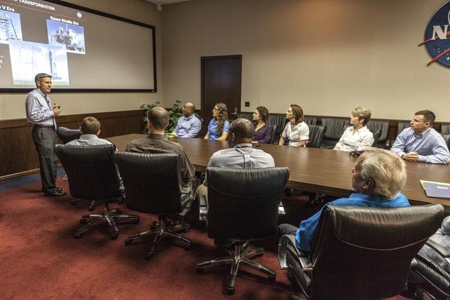 NASA image: ASCANS Class of 2013 Visit KSC