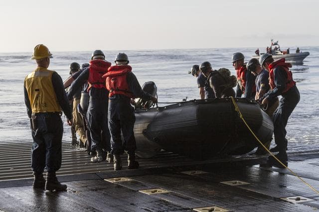 NASA image: Orion Underway Recovery Test for EFT-1