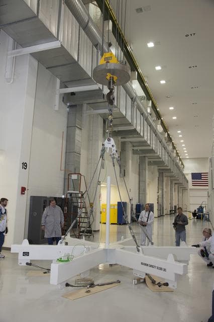 NASA image: Orion Service Module Move to Test Stand