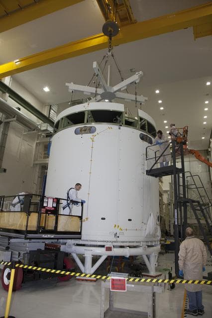 NASA image: Orion Service Module Move to Test Stand