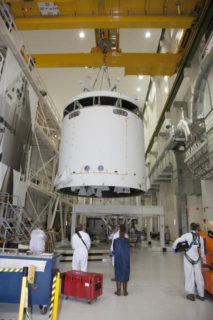 NASA image: Orion Service Module Move to Test Stand