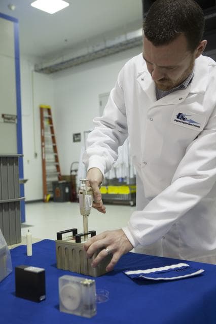 NASA image: SpaceX-3 KSC Payloads: Biotube, Bric, Apex2-2