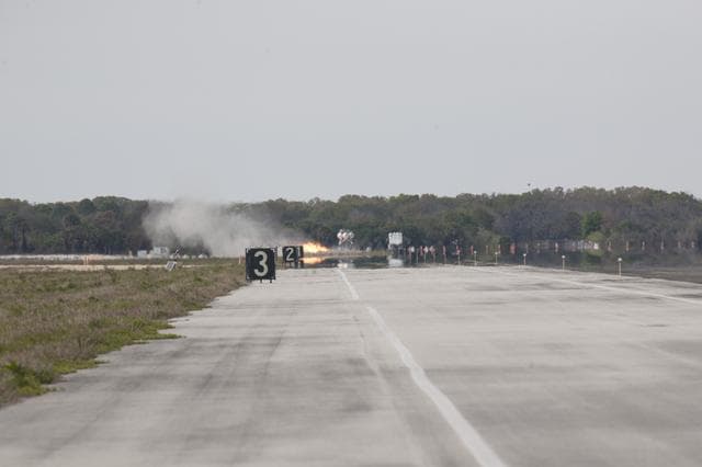 NASA image: Morpheus 1C preps & post launch activities