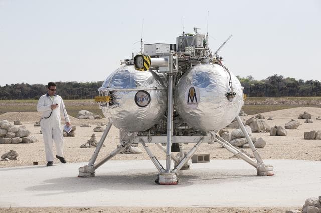 NASA image: Morpheus 1C preps & post launch activities