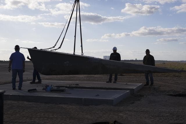 NASA image: Morpheus Launch Pad Move