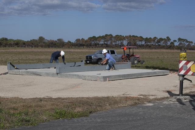 NASA image: Morpheus Launch Pad Move