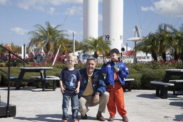 NASA image: Ceremony Honoring Connor Johnson