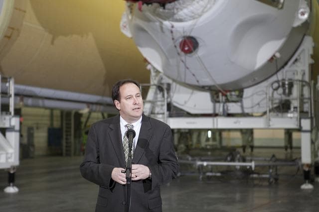 NASA image: Orion EFT-1 Press Briefing