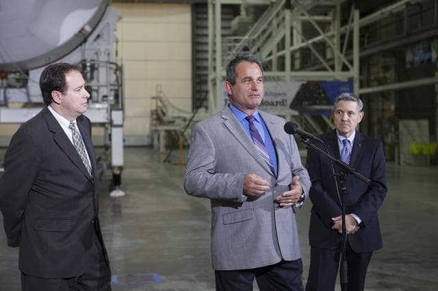 NASA image: Orion EFT-1 Press Briefing