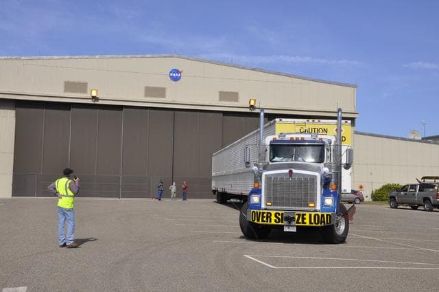 NASA image: OCO-2 Booster Arrival