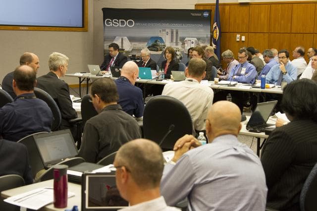 NASA image: GSDO PDR (Preliminary Design Review) Morning Meeting