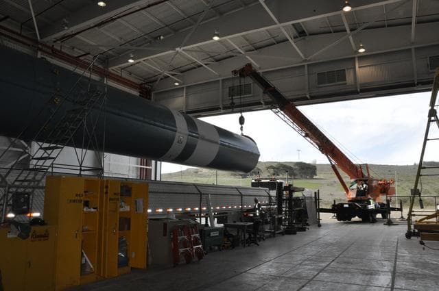 NASA image: OCO-2 Booster Offload