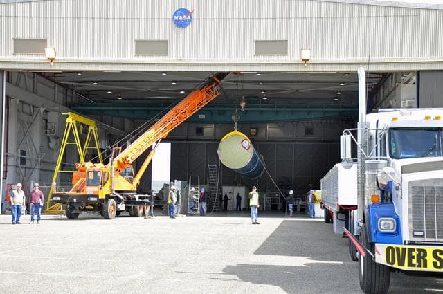 NASA image: OCO-2 Booster Offload