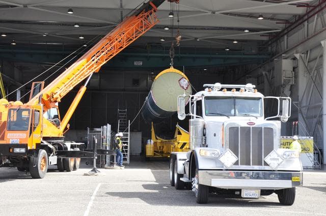 NASA image: OCO-2 Booster Offload