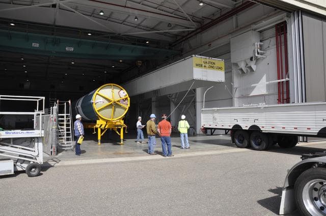 NASA image: OCO-2 Booster Offload