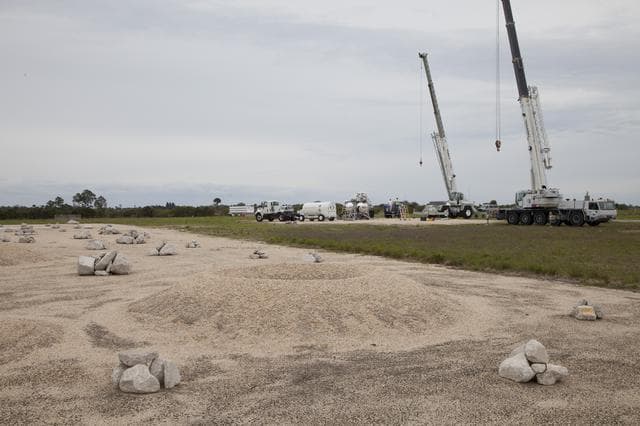 NASA image: Morpheus Alhat Tether Test Preparations