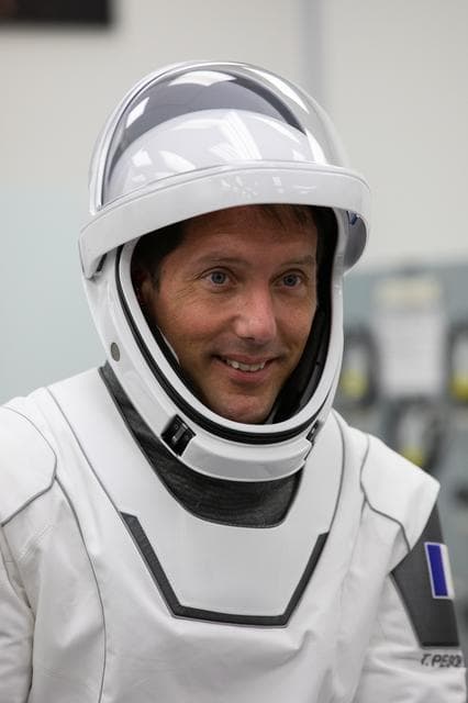 NASA image: SpaceX Crew-2 Astronaut Suit-Up