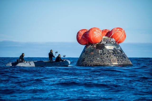 NASA image: Artemis II Splashdown and Recovery Operations