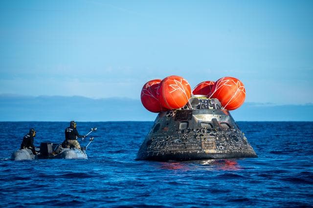 NASA image: Artemis II Splashdown and Recovery Operations