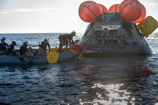 NASA image: Artemis II Splashdown and Recovery Operations