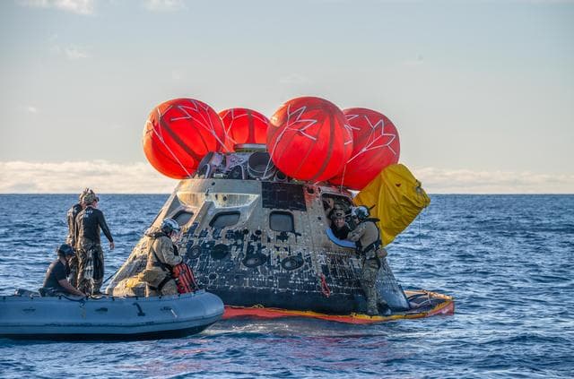NASA image: Artemis II Splashdown and Recovery Operations