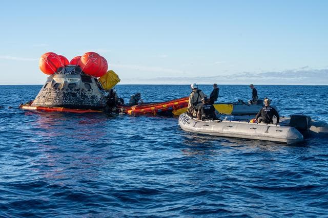 NASA image: Artemis II Splashdown and Recovery Operations