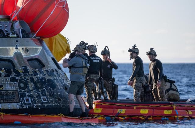 NASA image: Artemis II Splashdown and Recovery Operations