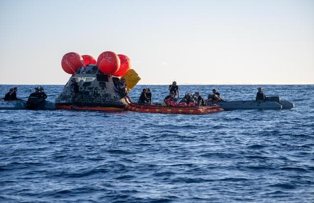 NASA image: Artemis II Splashdown and Recovery Operations