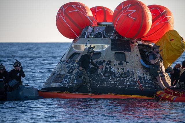 NASA image: Artemis II Splashdown and Recovery Operations