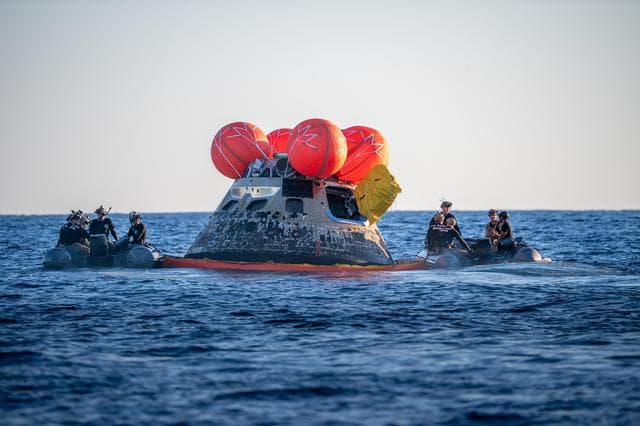 NASA image: Artemis II Splashdown and Recovery Operations