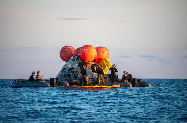 NASA image: Artemis II Splashdown and Recovery Operations