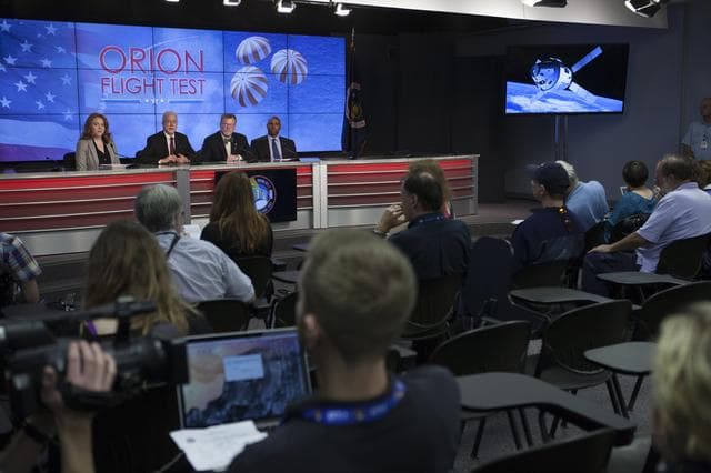NASA image: Orion Flight Test Status & Overview Briefing